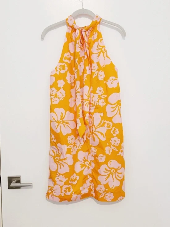 J. Crew Factory Floral Halter Mini Dress - Picture 5 of 5